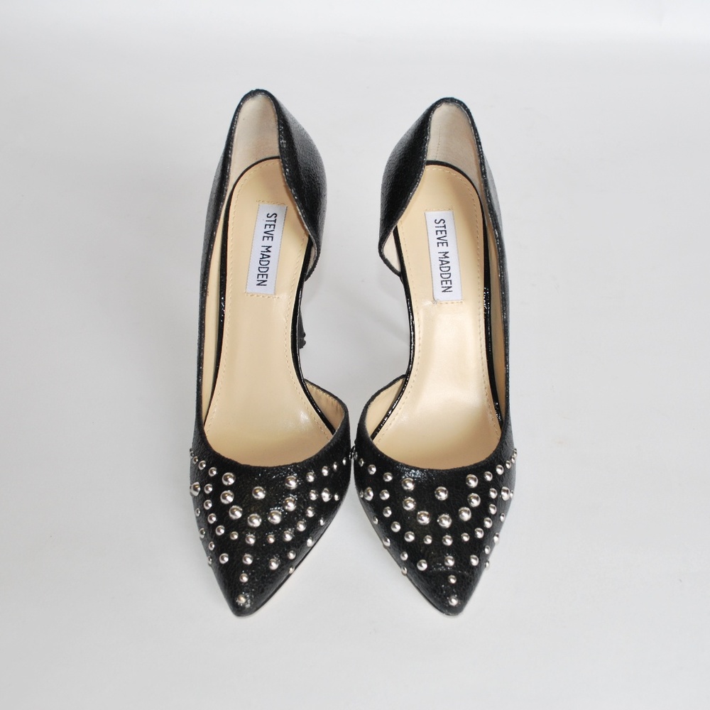 Steve Madden Leather Heels Ataturk Nude